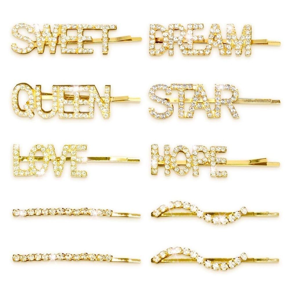 Express Yourself Letter Hair Clips